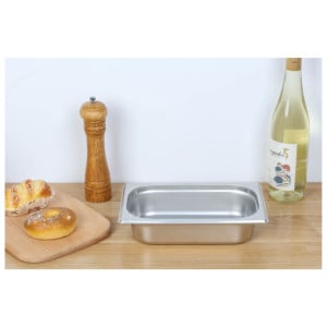 Bac Gastro GN 1/4 Inox - Diepte 65 mm - 1,8 L - Dynasteel