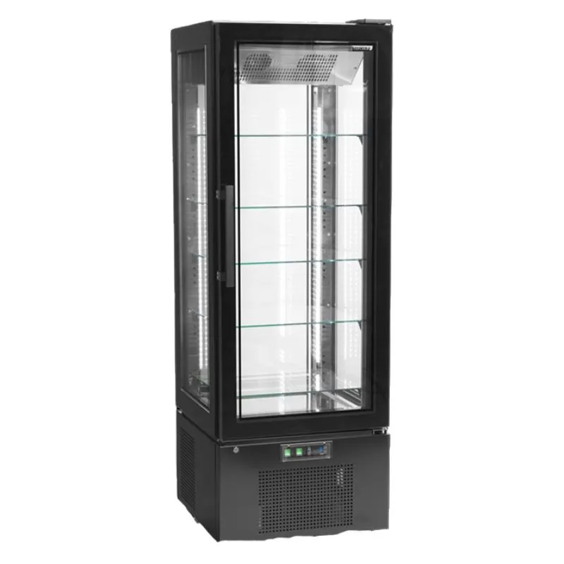 Kühlvitrine für Gebäck mit Glastür - 248 L