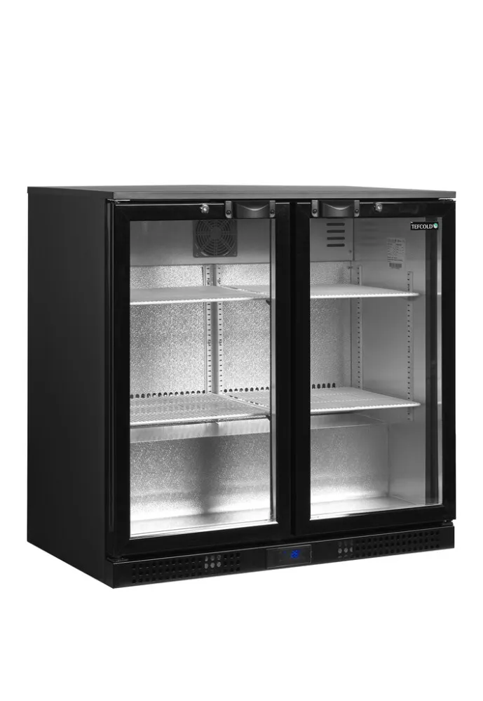Kühltheke mit 2 Glastüren - 182 L