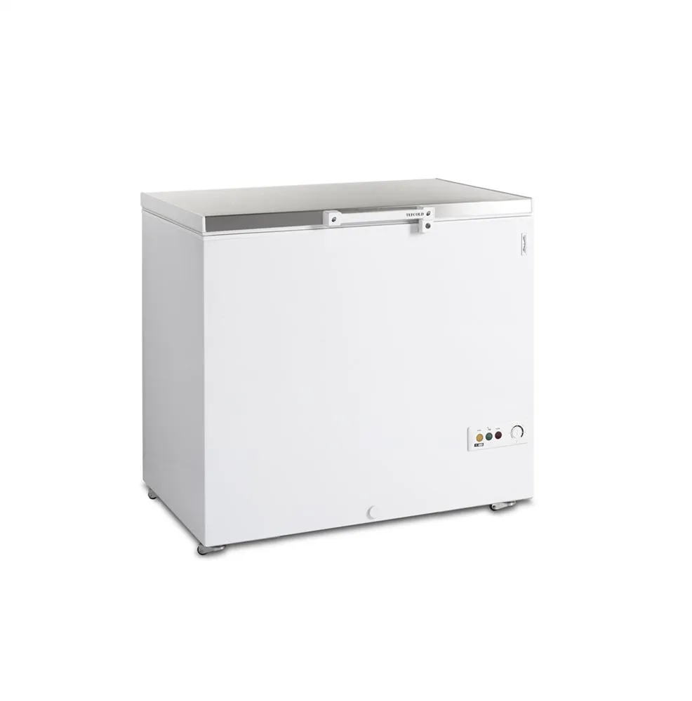 Congélateur Coffre à Glace avec Couvercle en Inox - 273 L