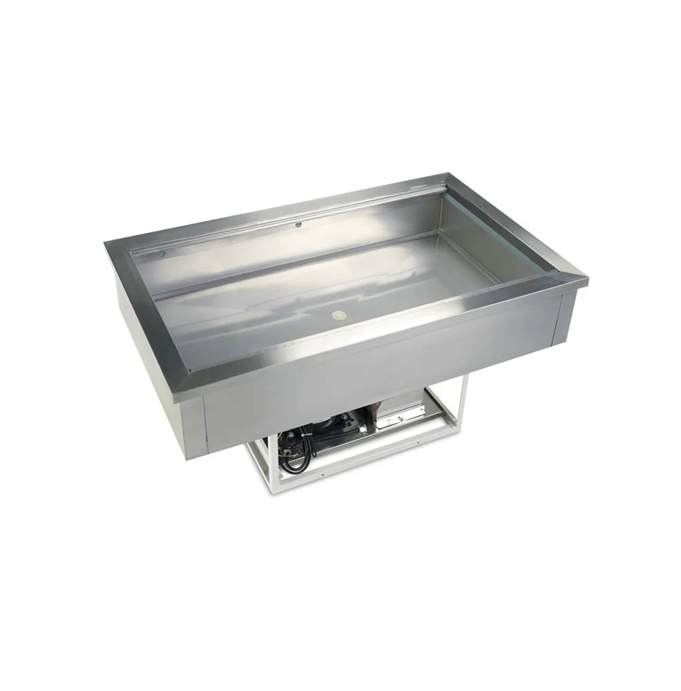 Cuve Réfrigérée Statique en Inox - 3 GN 1/1 - 102 L