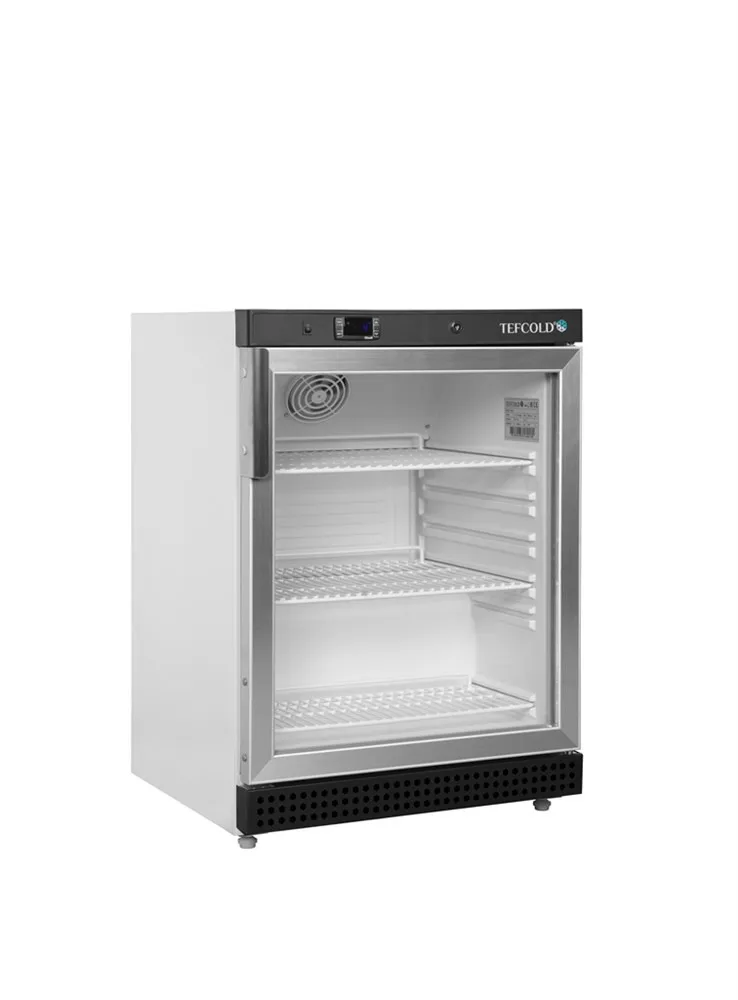 Glazen Koelvitrine - Wit - 119 L