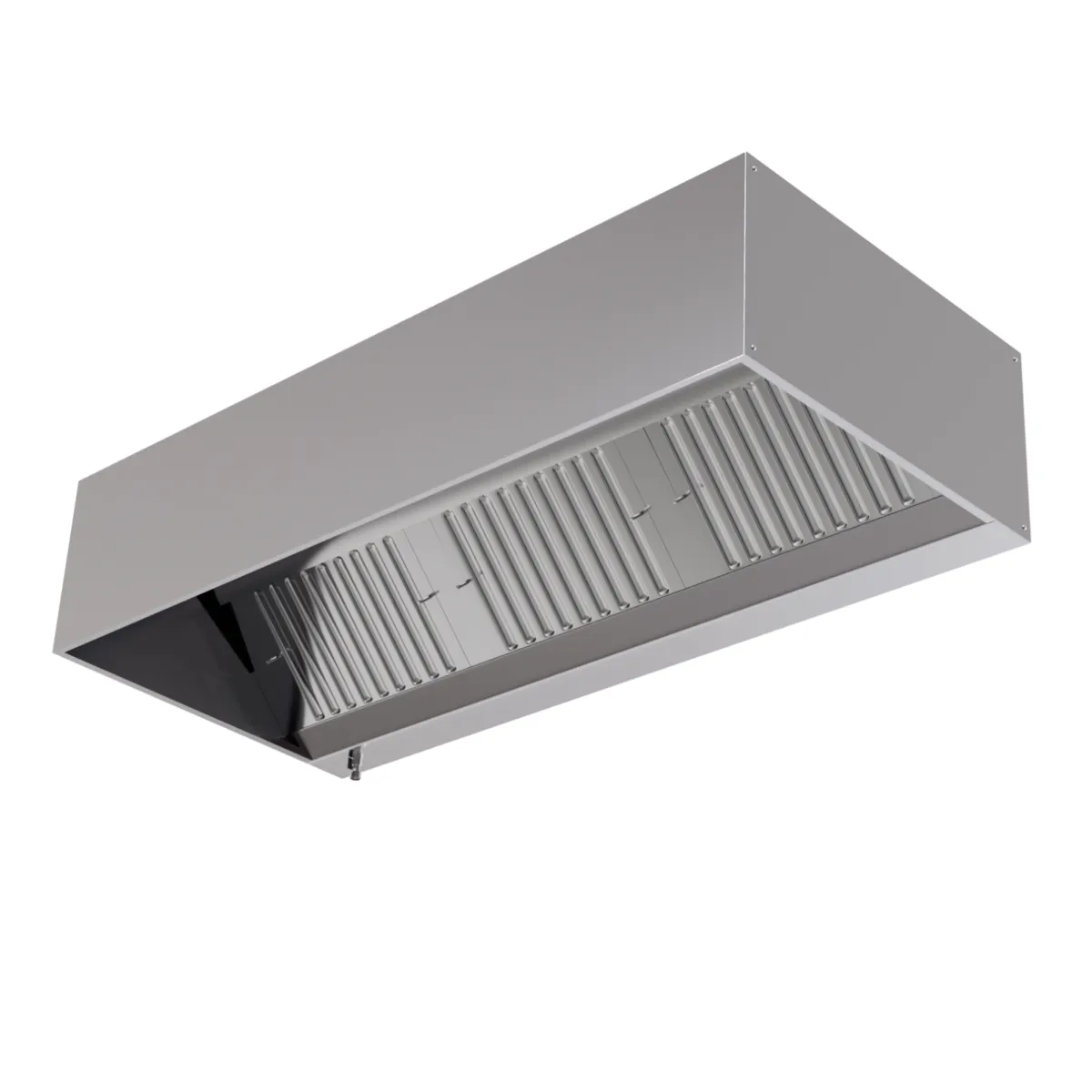 Würfelhaube Tiefe 1100 mit LED und ohne Motor - Länge 1600