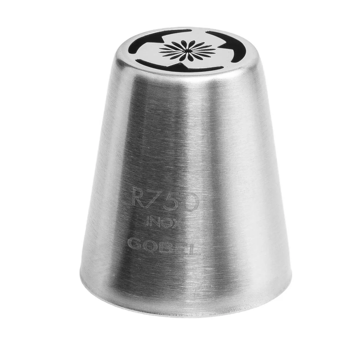 Russische Blütentülle aus Edelstahl R750 - ⌀ 25 mm