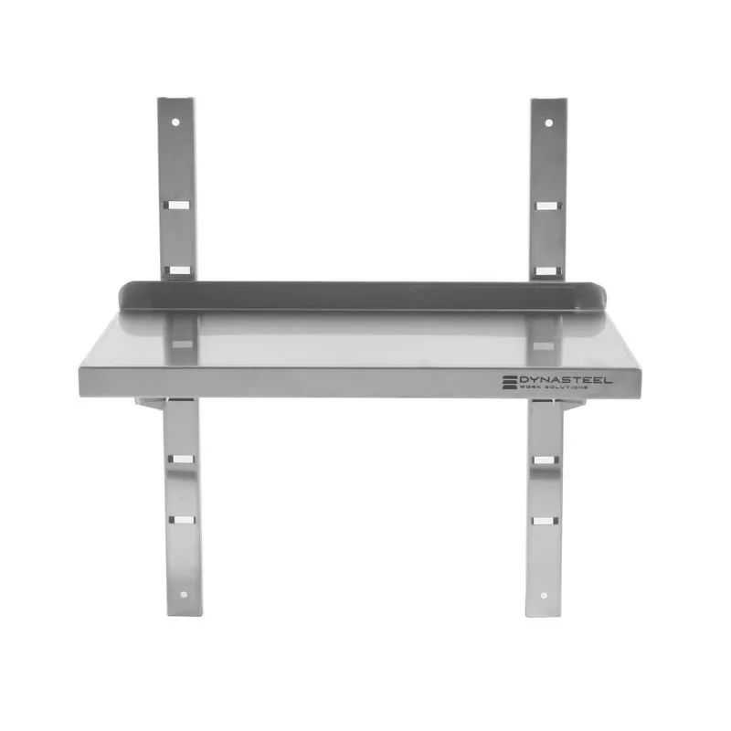 Roestvrijstalen Wandplank - L 800 x D 300 mm