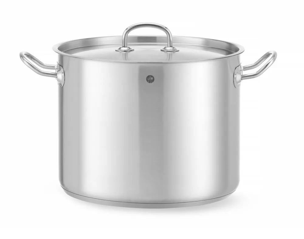 Marmite Haute avec Couvercle Kitchen Line - ø 28 cm - 13,5 L