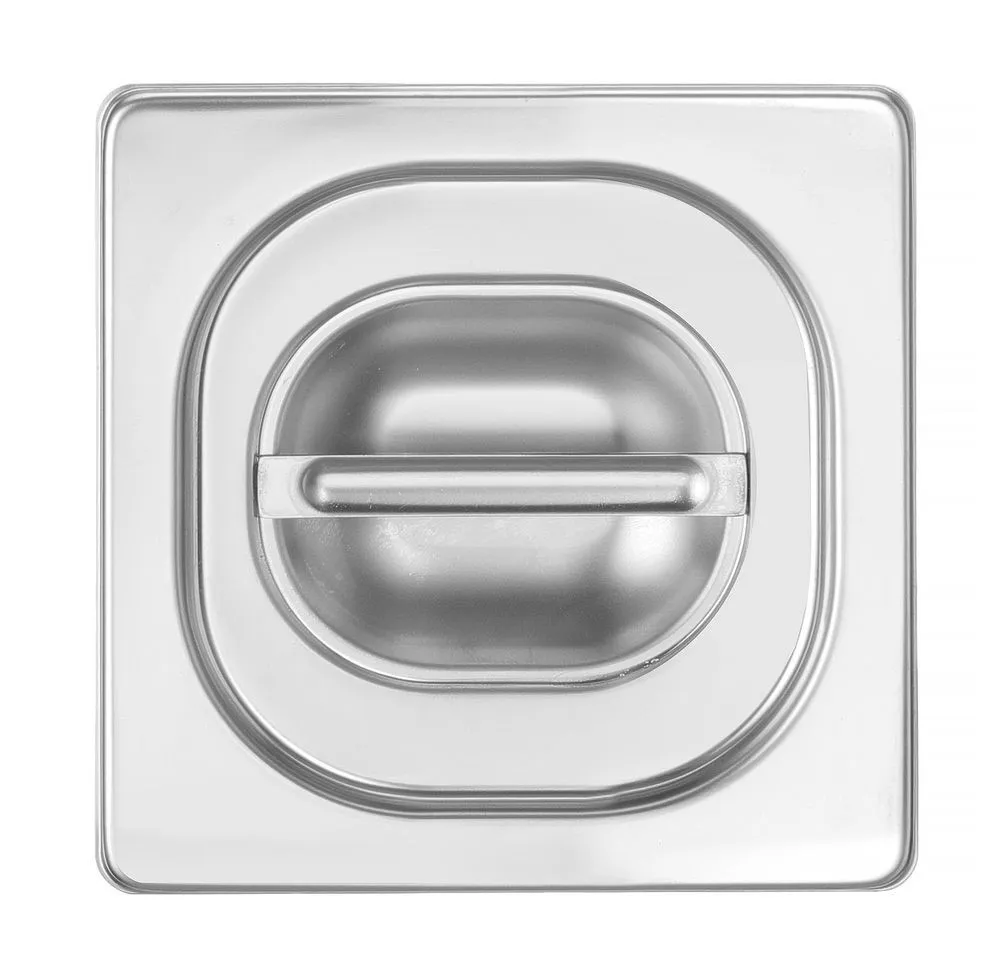 Couvercle Gastronorme avec Bords en Silicone - GN 1/6