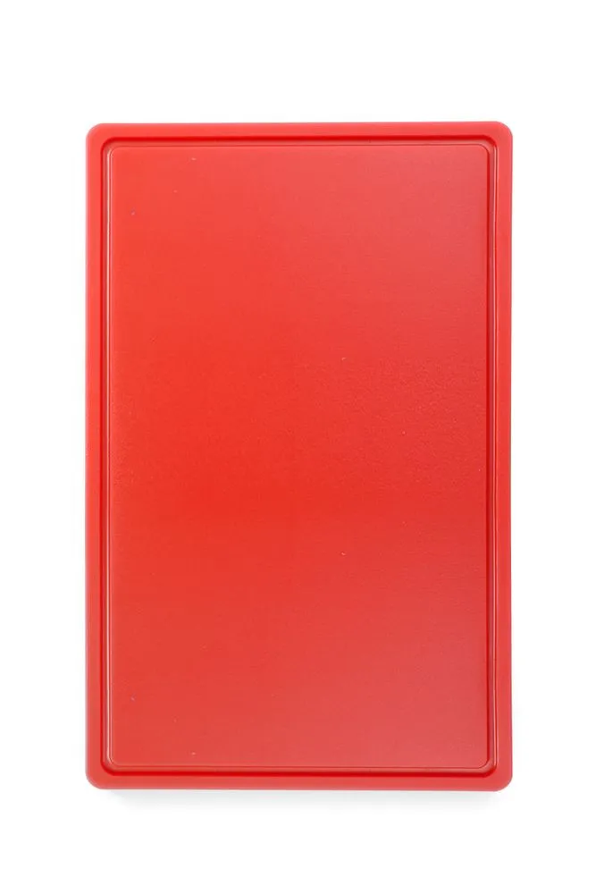 Snijplank HACCP - GN 1/1 - Rood - 15 mm dik