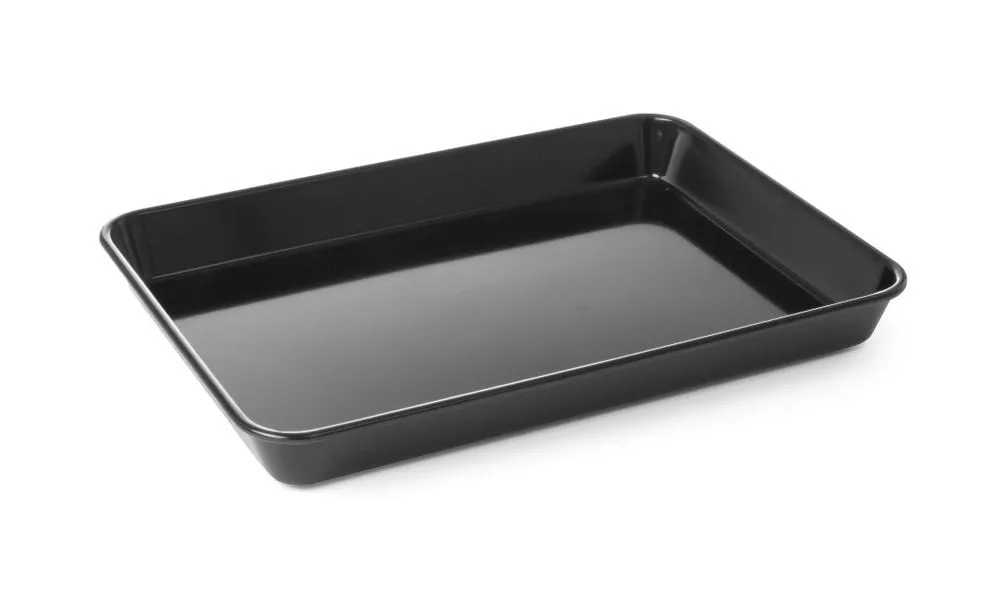 Bac à Viande Noir - 350 x 250 mm
