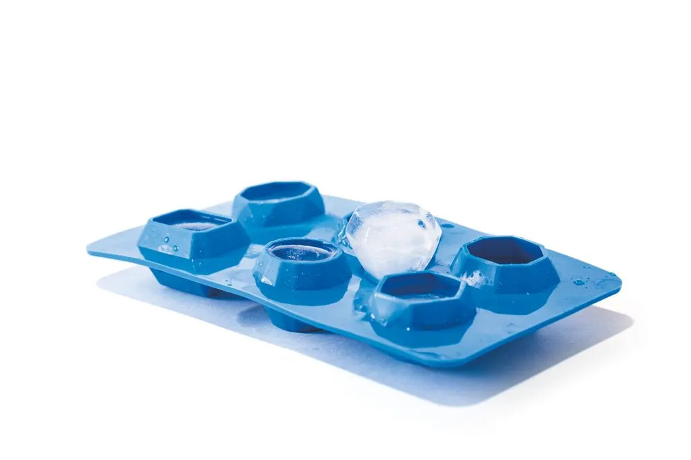 Eiswürfelform - Edelsteinform