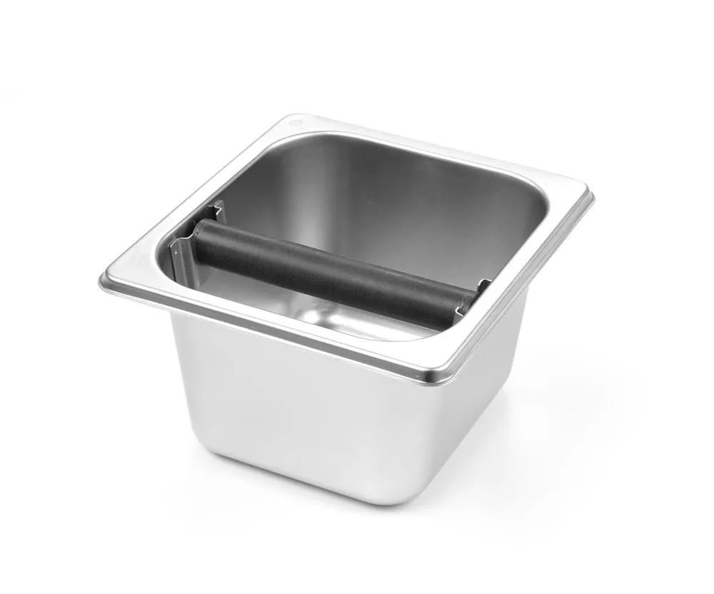 Knock Box en Inox - GN 1/6