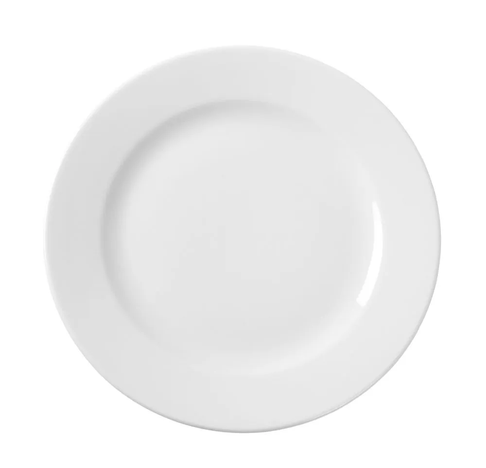 Assiette Plate en Porcelaine - 270 mm de Diamètre
