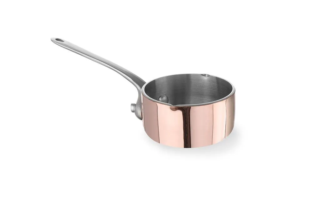 Casserole Miniature avec Bec Verseur - 85 mm de Diamètre