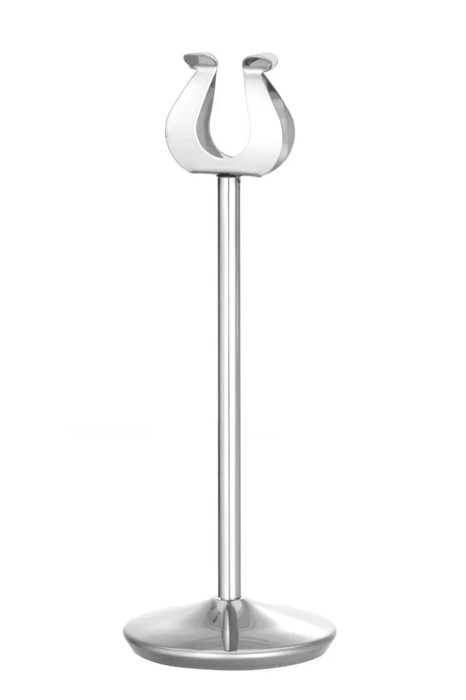 Porte-Menu en Acier Inoxydable - H 200 mm