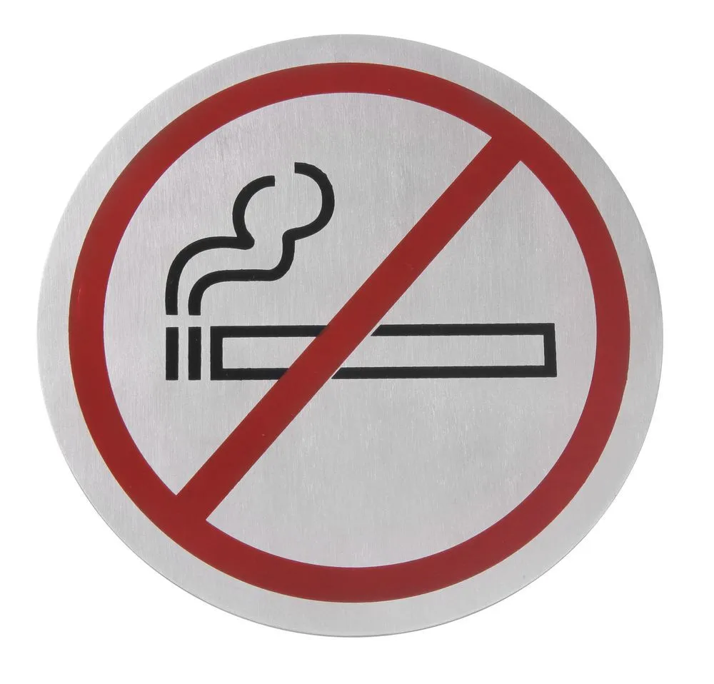 Pictogramme Non Fumeur Grand Modèle en Couleur