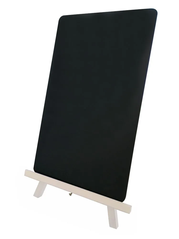 Tafel mit Staffelei