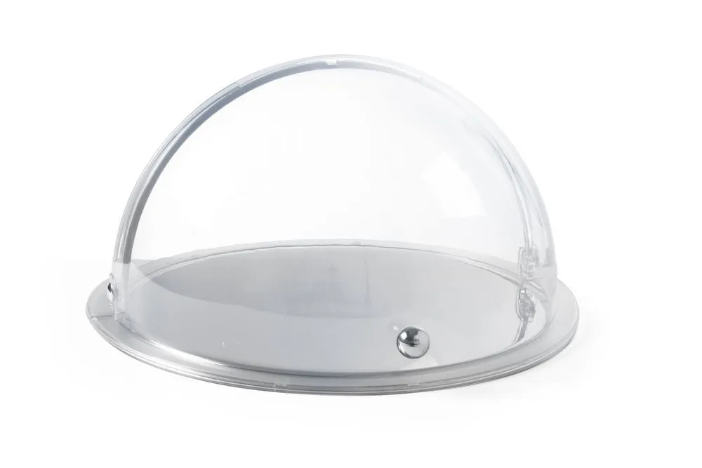 Plateau Rond à Couvercle Coulissant - 380 mm de Diamètre