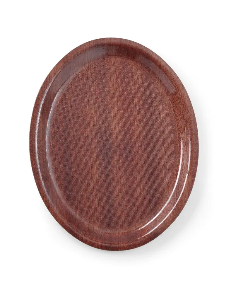 Plateau Woodform Ovale - 200 x 265 mm