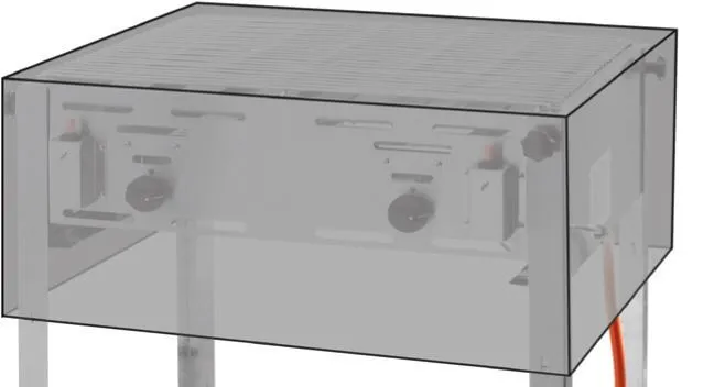 Beschermhoes voor Grill en Roast-Master Maxi