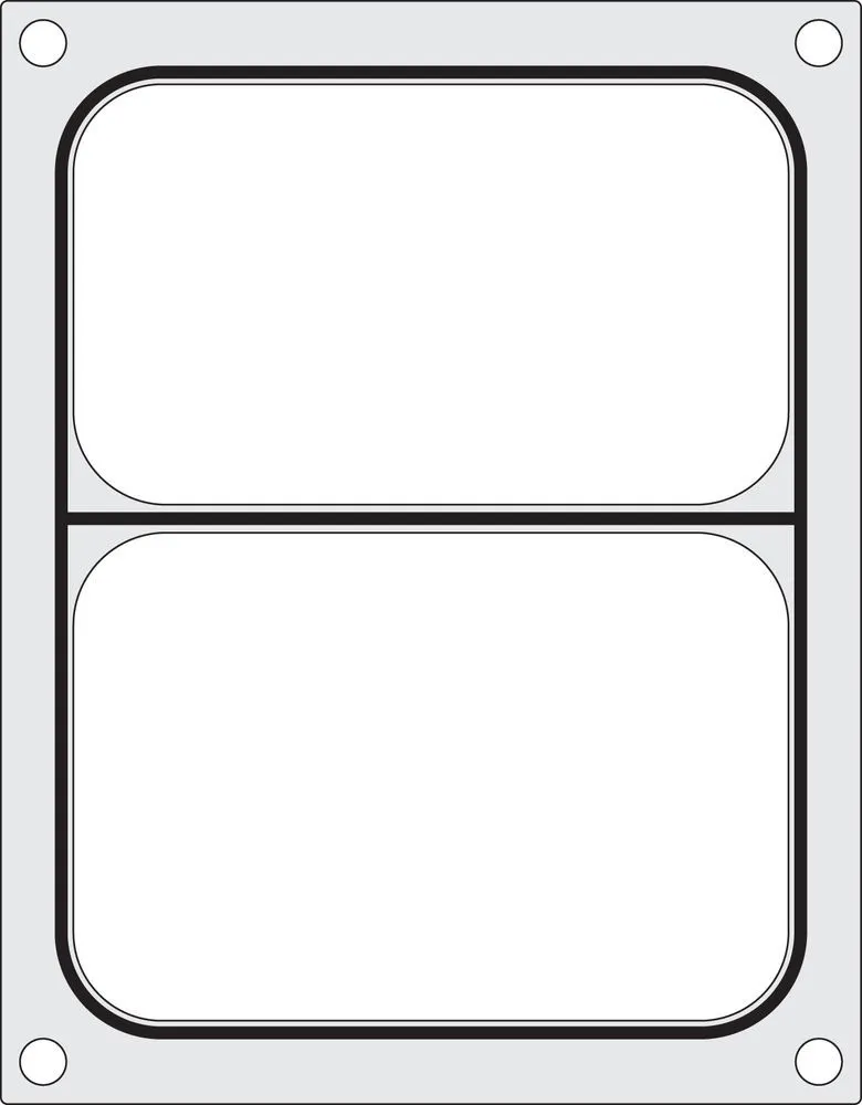 Matrice de Scellage pour Scelleuse Manuelle - 2 Compartiments