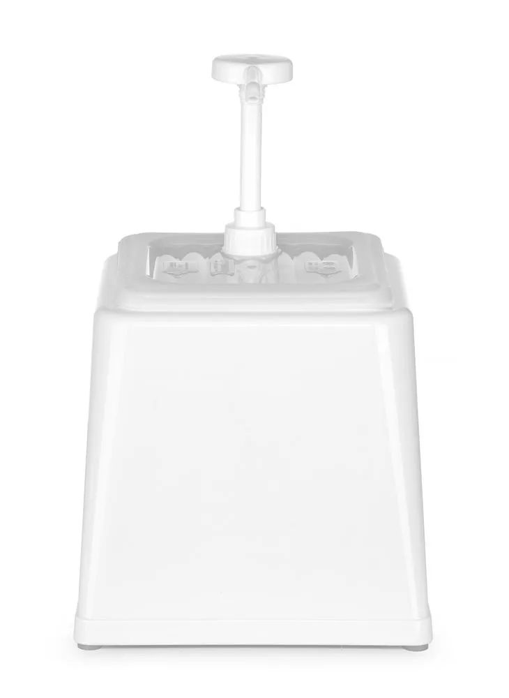 Sausdispenser met pomp - Wit - 2,5 L