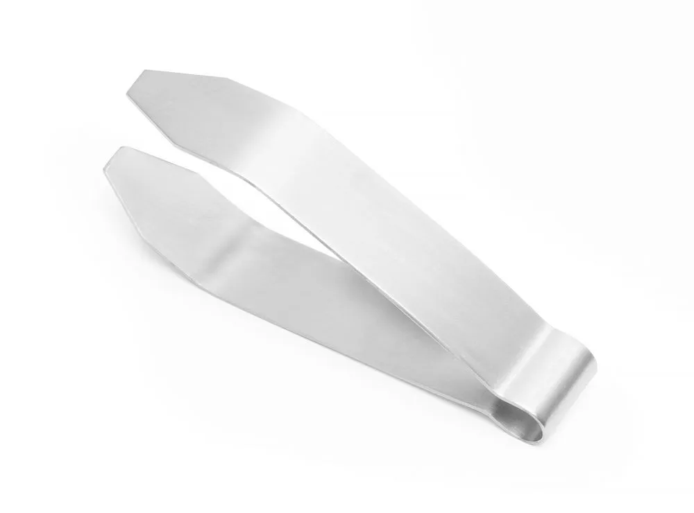 Zange mit flacher Kopfkante aus Edelstahl - L 180 mm