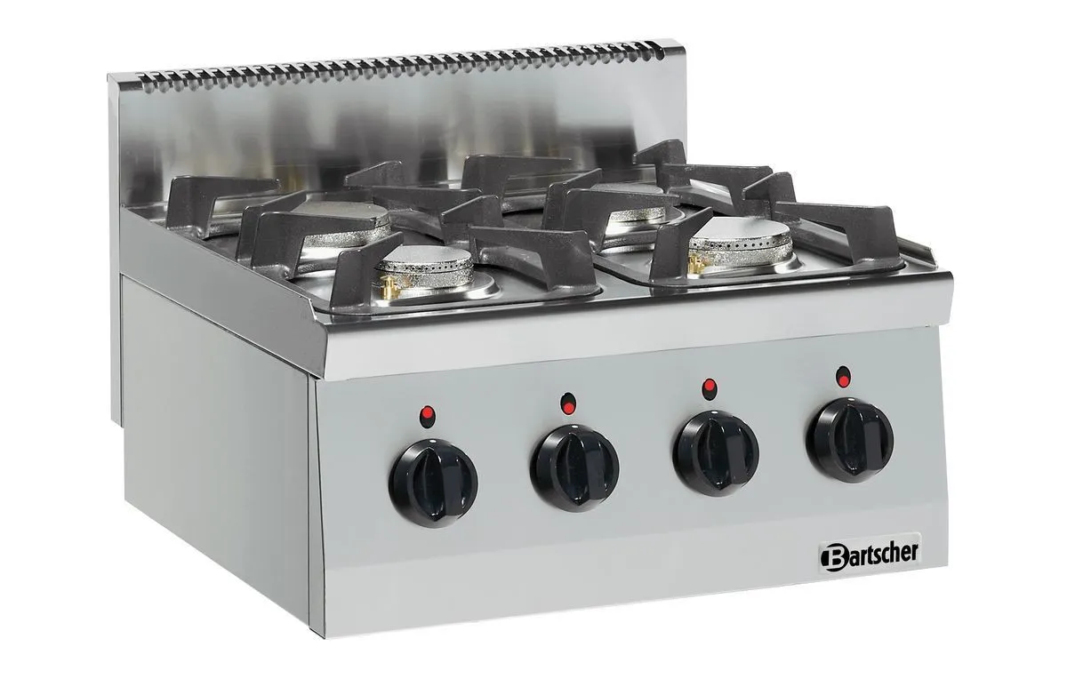 Gaskookplaat Serie 600 - 4 Pitten