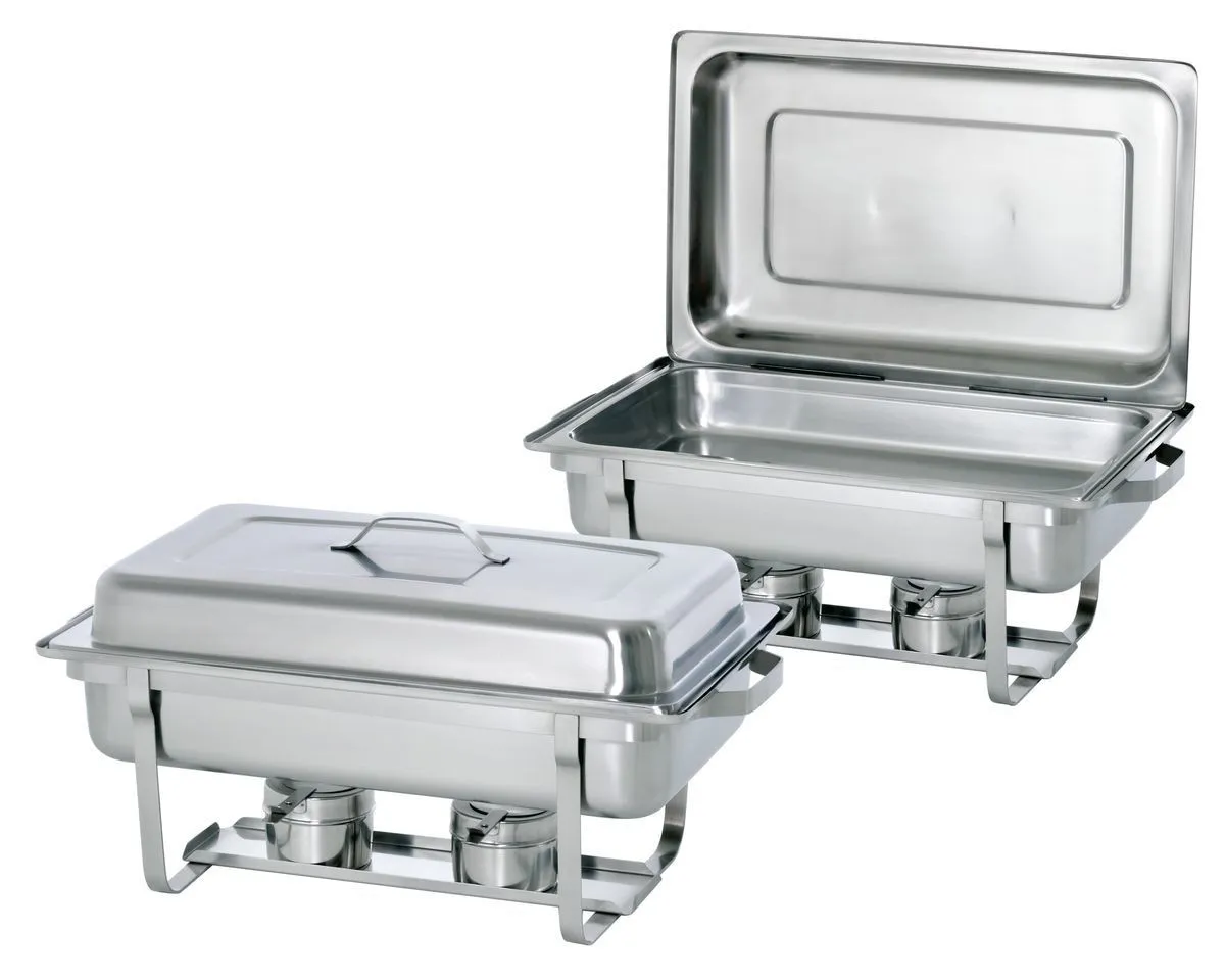 Chafing Dish 9 L - GN 1/1 - Lot de 2