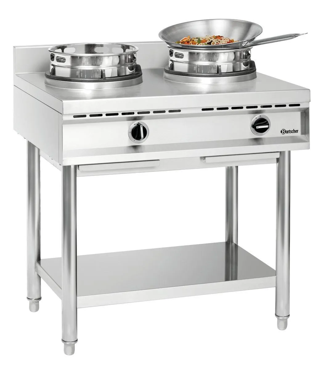 Cuisinière Wok à Gaz - 2 Brûleurs