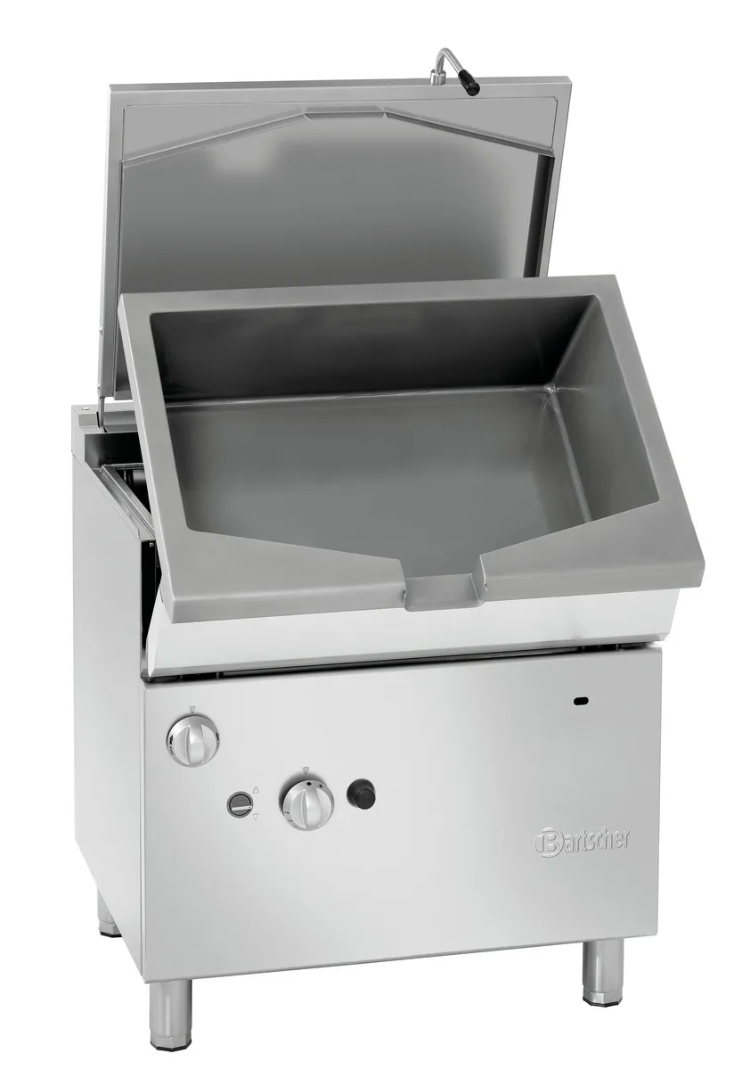 Braisière Basculante à Gaz Motorisée - 60 L