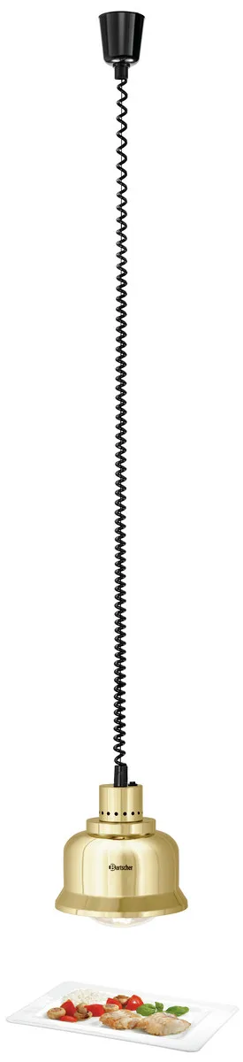 Lampe Chauffante Infrarouge Doré