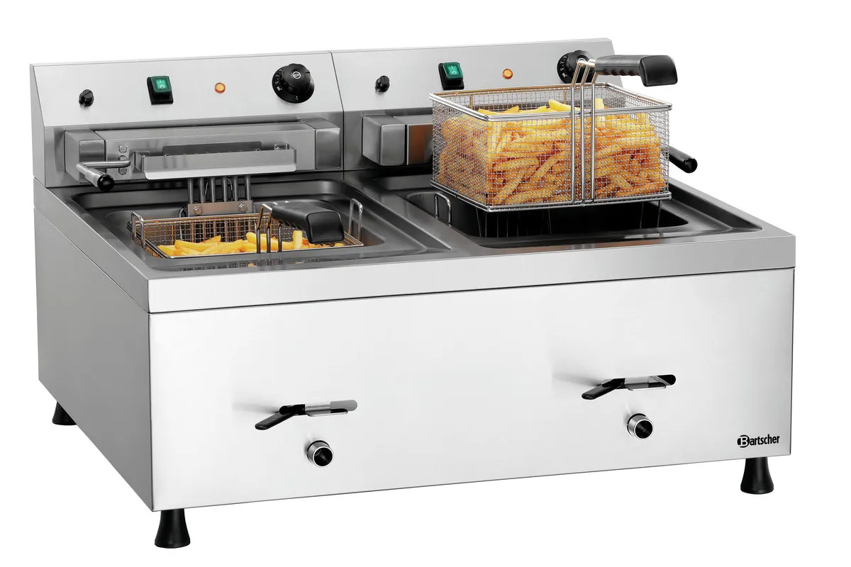 Friteuse Electrique Double - 2 x 12 L