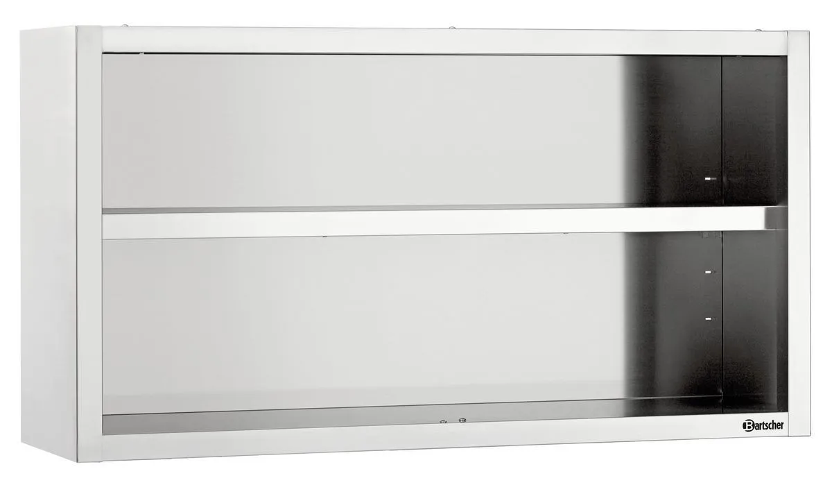 Offener Hängeschrank - B 1200 x T 400 mm
