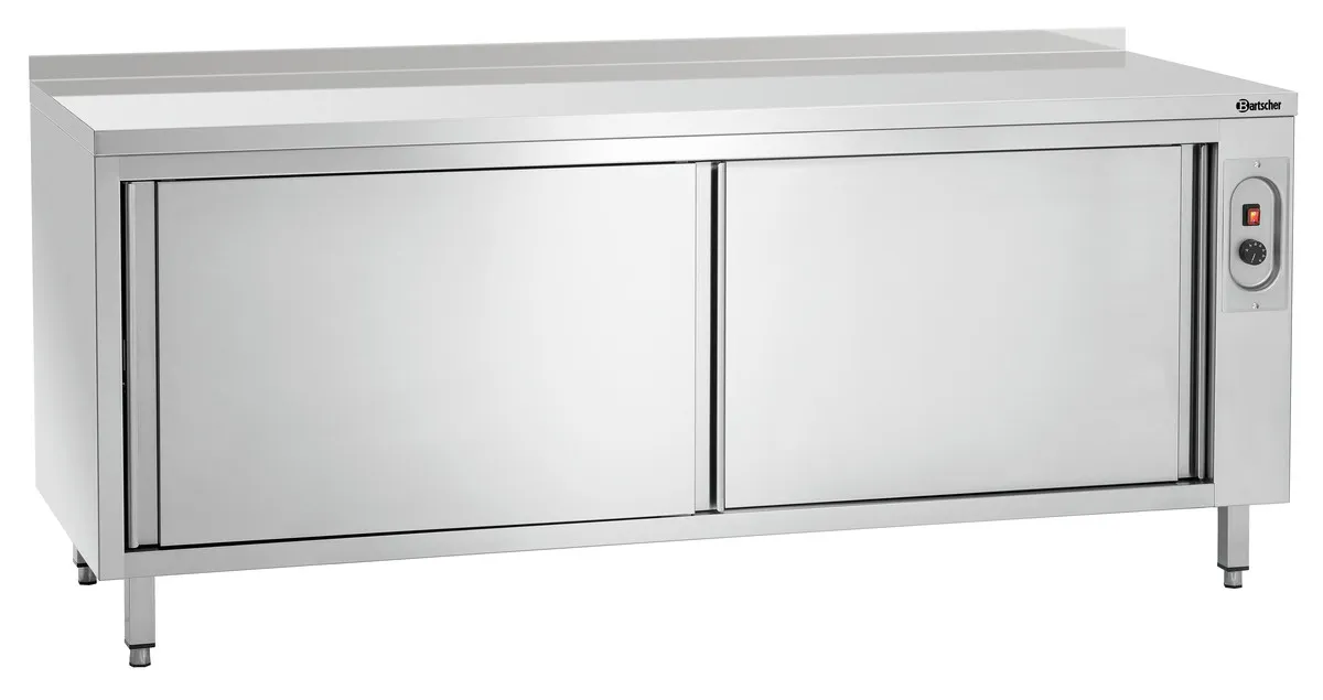 Wärmeschrank mit Rückwand - L 2000 x T 700 mm