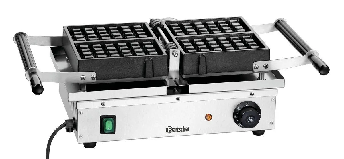 Wafelijzer Deluxe II rotatie 180° - Brusselse wafel