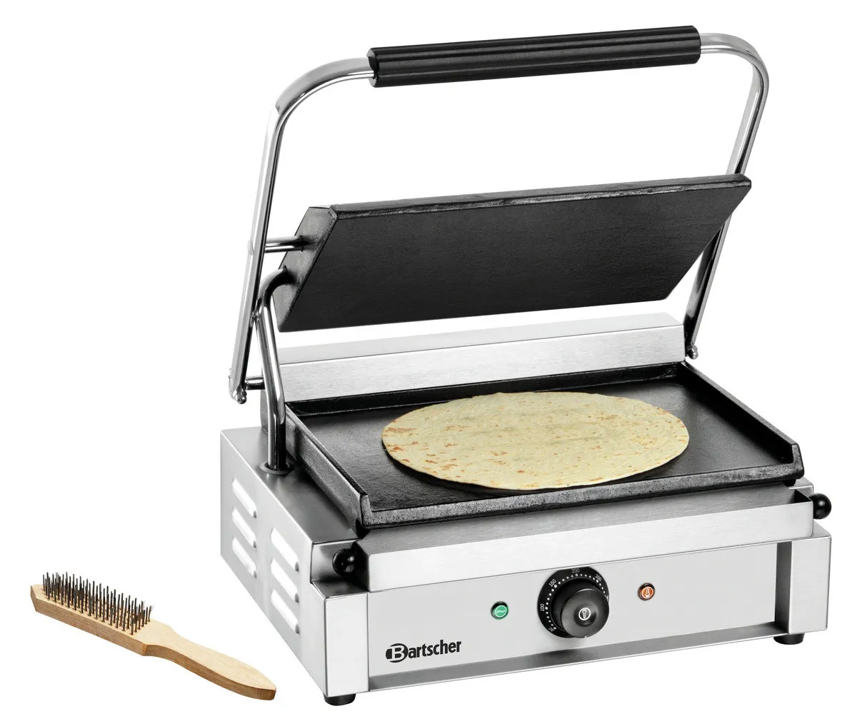 Kontaktgrill Panini - Glatte Platten