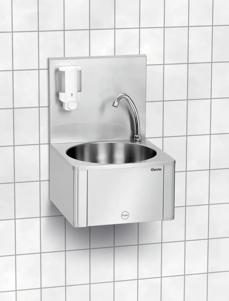 Lave-Mains à Commande Fémorale avec Distributeur de Savon