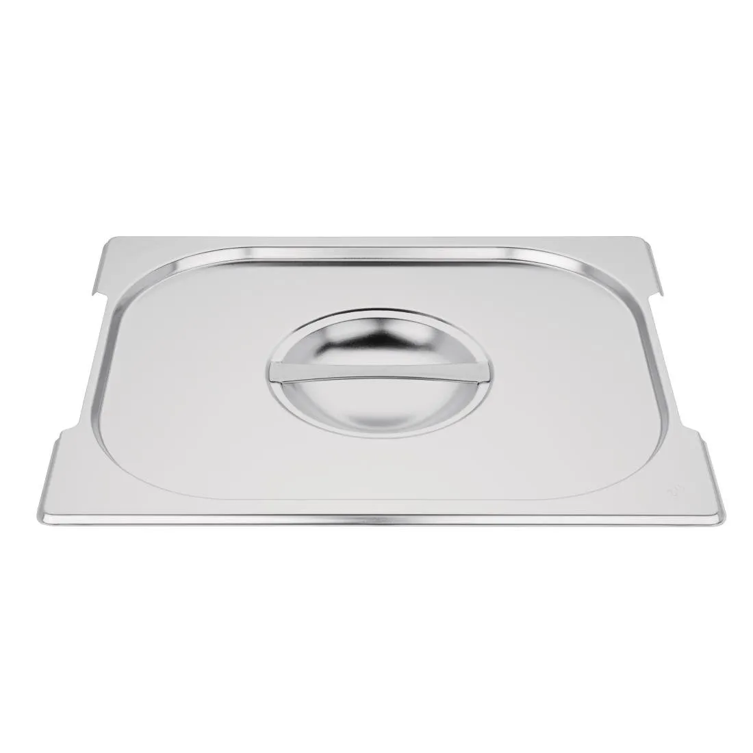 Couvercle GN 1/2 en Inox pour Bac avec Poignées