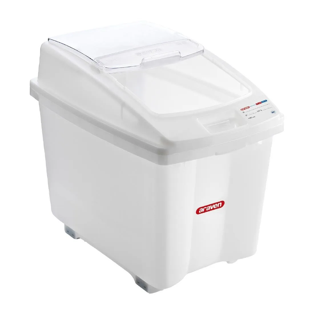 Transparante ingrediëntenbox - 80 L