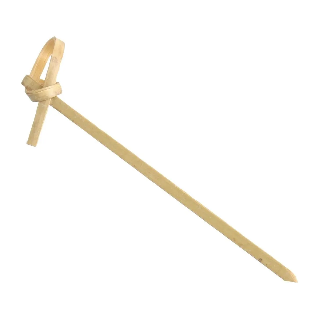 Spitzen Bambus-Schleifen 90 mm - Packung mit 100