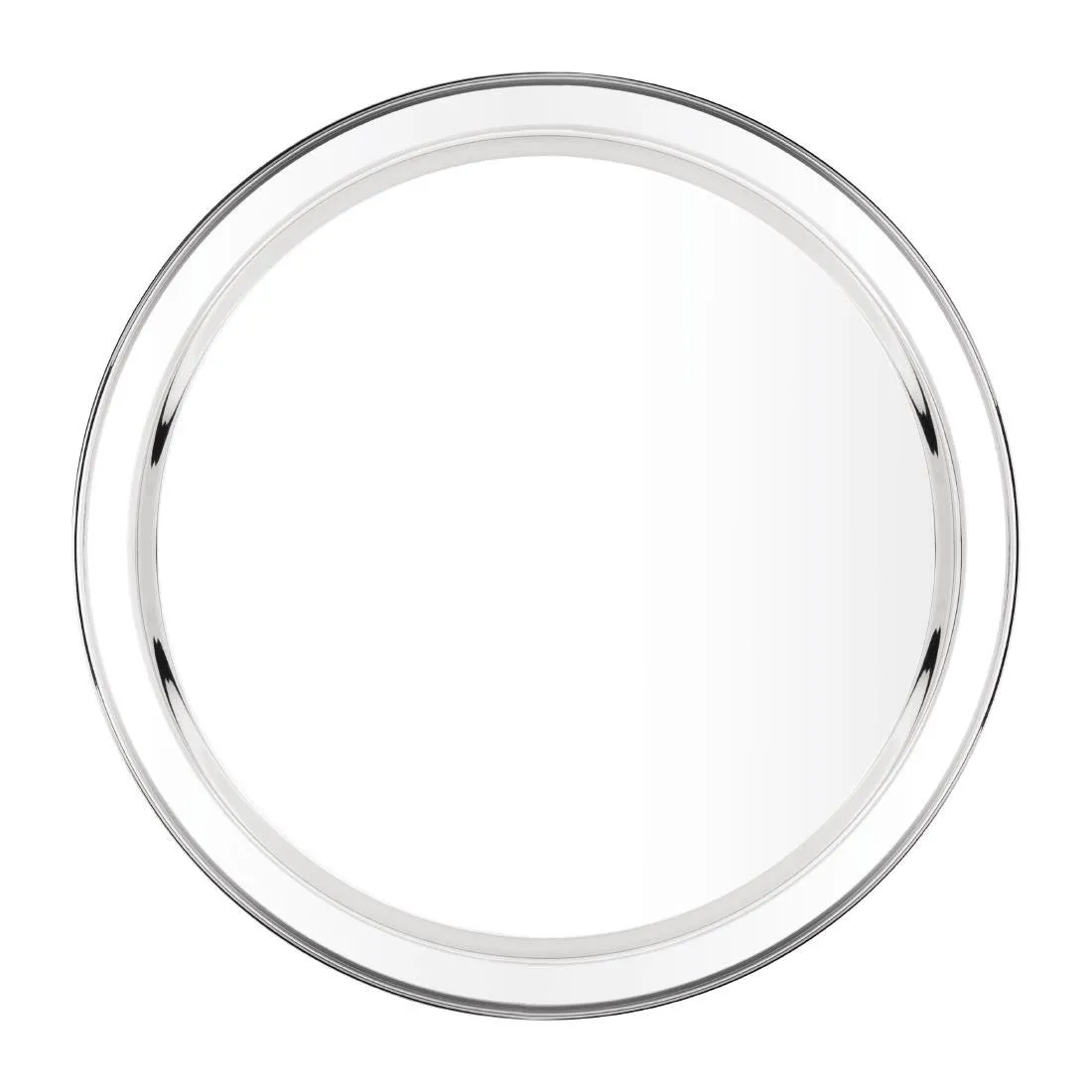 Servierplatte aus Edelstahl - Ø 405 mm