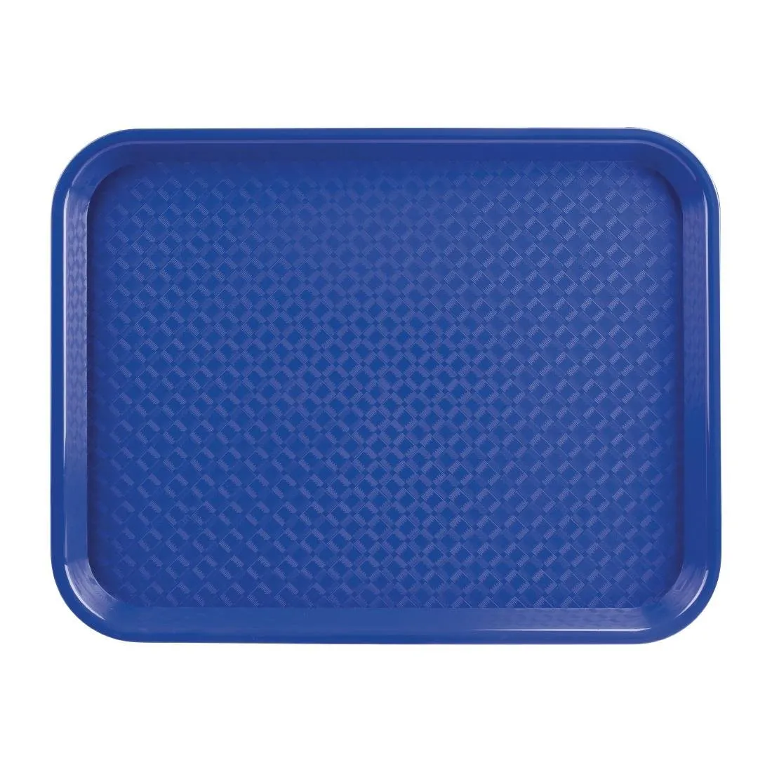 Plateau Fast Food En Plastique Bleu