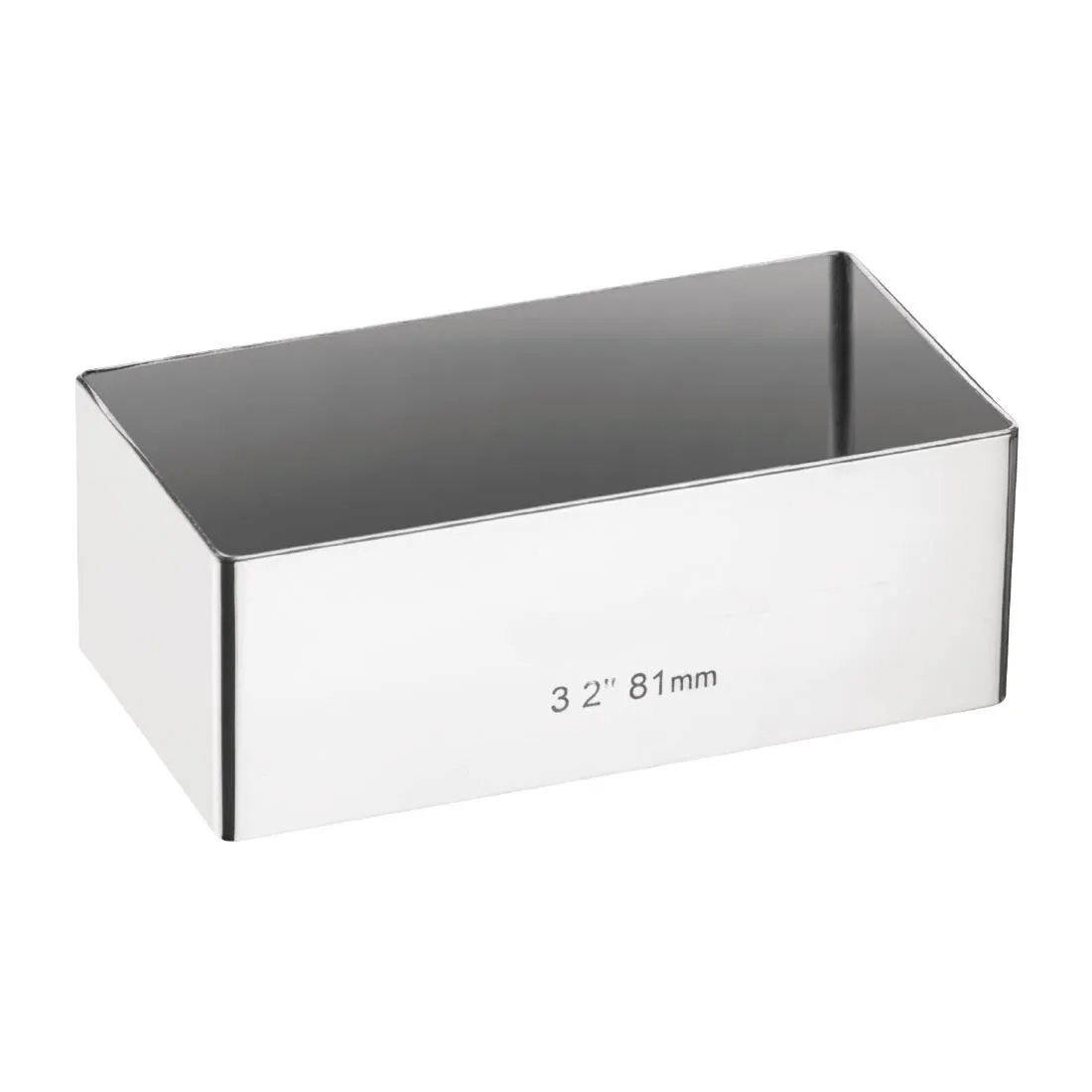 Mini rechteckige Kuchenform