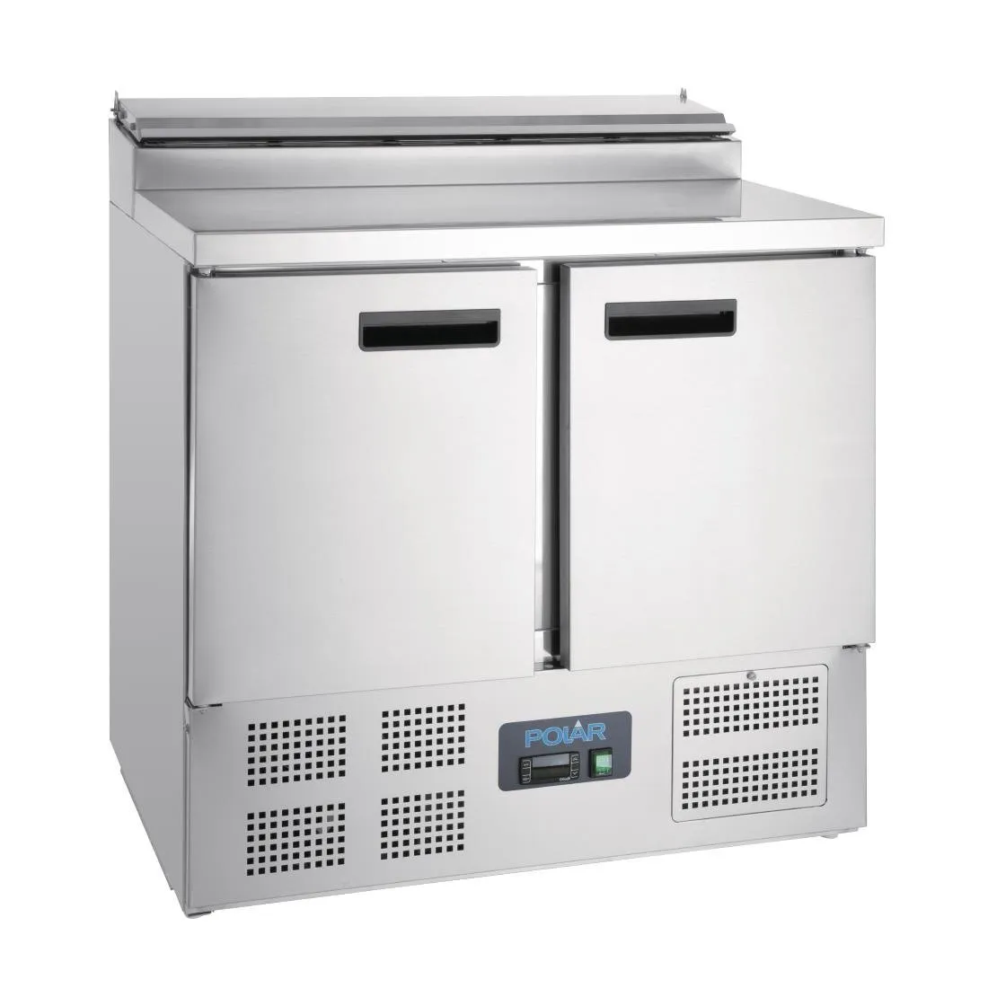 Koelwerkbank voor bereiding van pizza's en salades Serie G -254L 5 GN 1/6 bakken