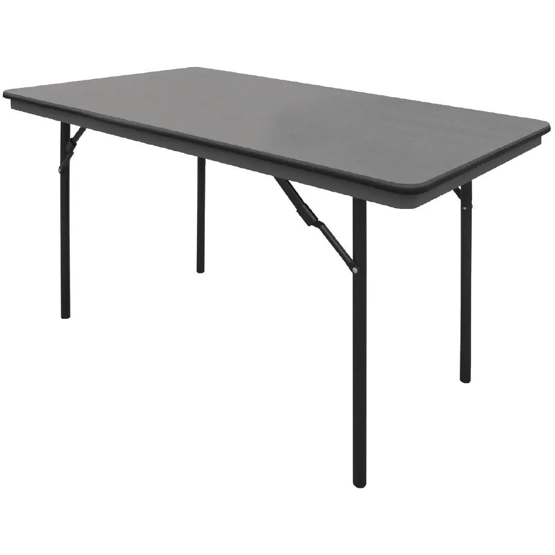 Table Rectangulaire Pliante Grise En Abs - 1220Mm