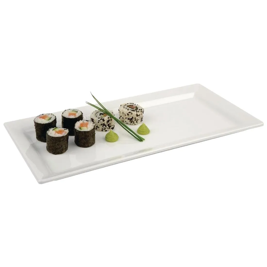 Plateau Rectangulaire En Mélamine Pure 355Mm