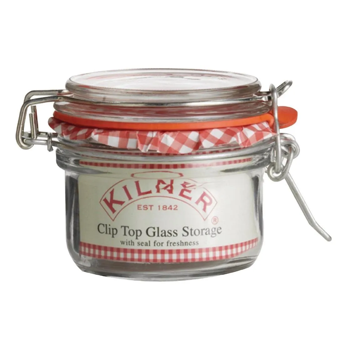 Einmachglas mit Clip-Verschluss - 125 ml