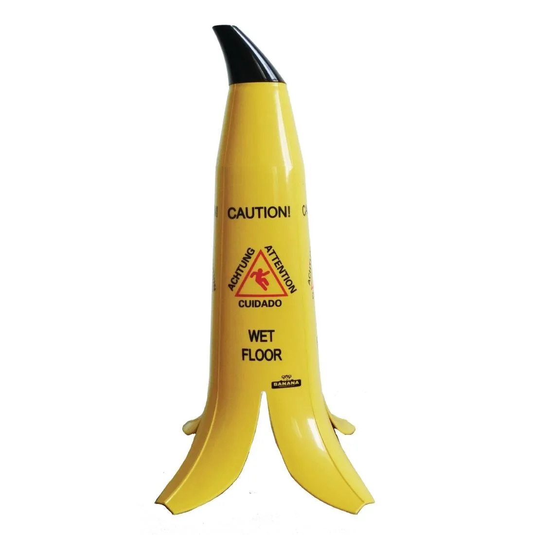 Kegel Boden Rutschig Mehrsprachig Banane