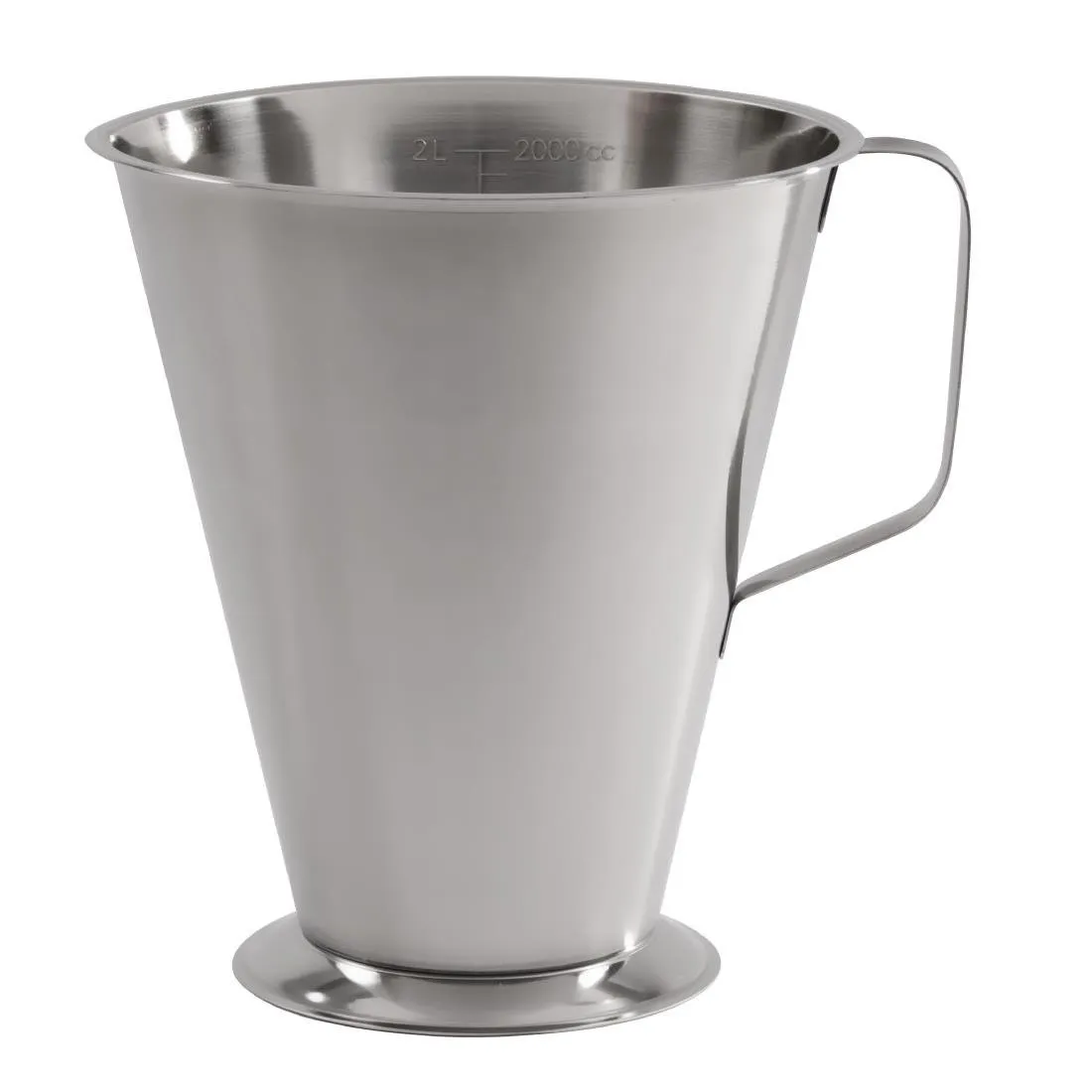 Messbecher aus Edelstahl 2,2L