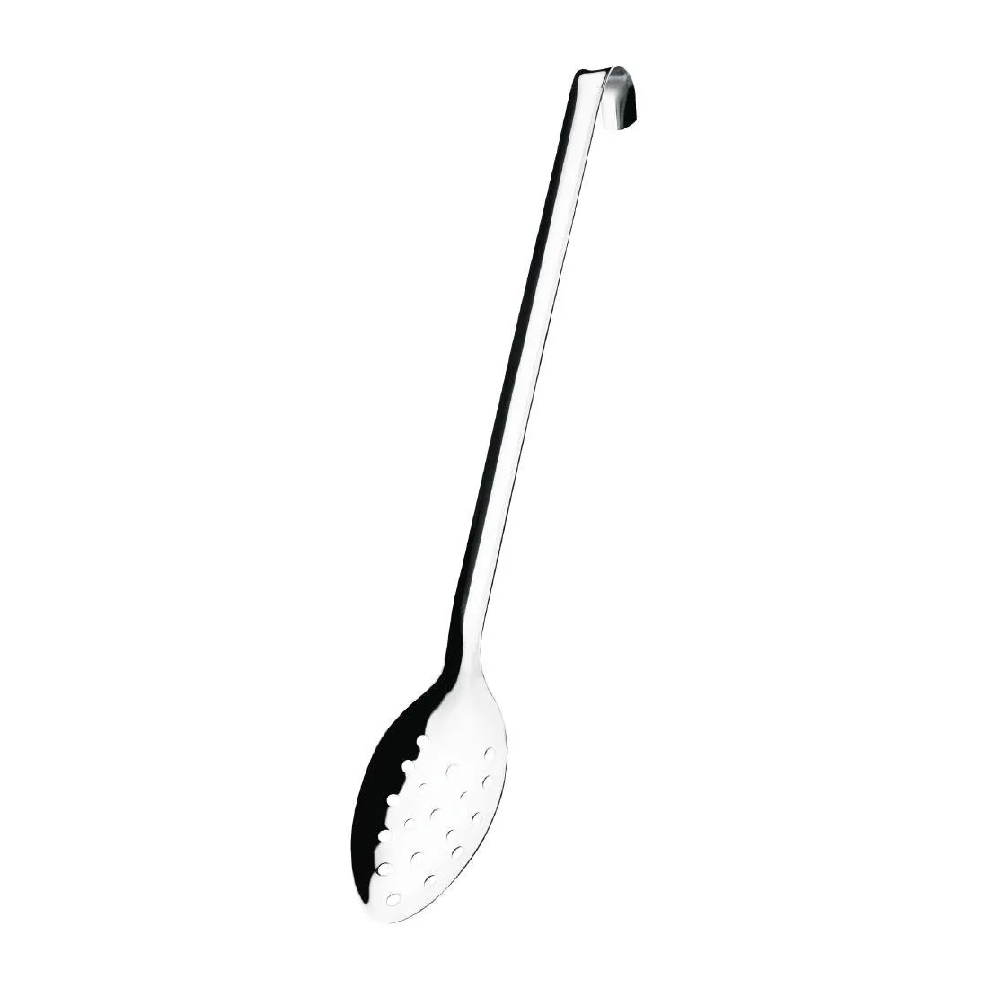 Gaatjeslepel met haak - L 405mm